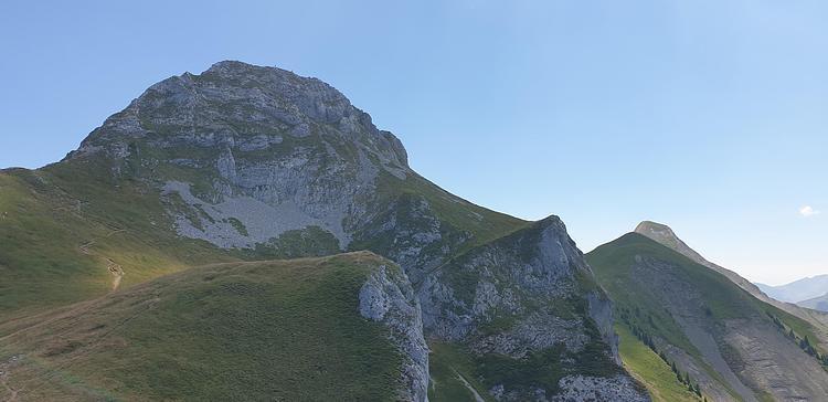 Die Spitze von Sambuy von Petite Sambuy aus
