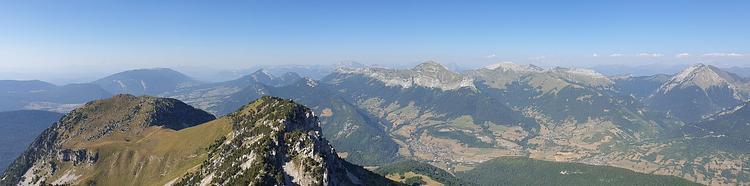 Mont Colombier depuis Montlardier