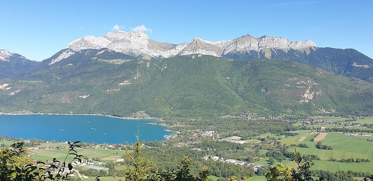 Vue sur la Tournette depuis l'Oratoire