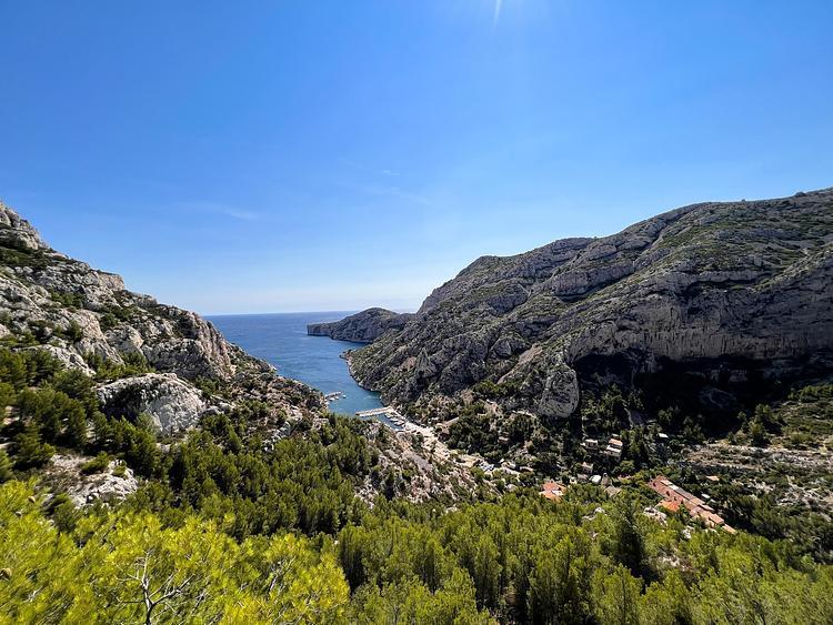 Calanques de Morgiou puis Sugiton au départ de Luminy