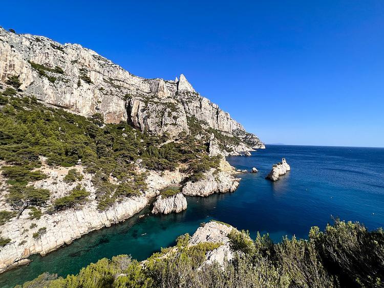Der Eingang zur wilden Calanque von Sugiton
