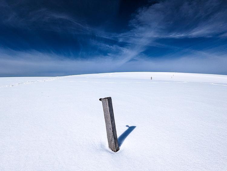 Minimalistische Landschaft