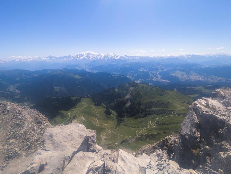 Vista dalla cima di Étale
