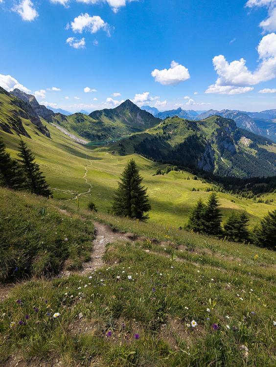 Vista dal Col de Sosay