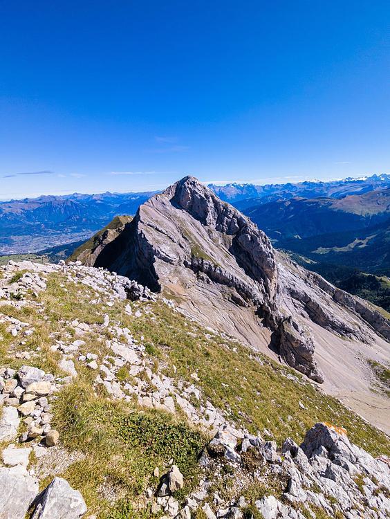 Pointe Blanche, di più difficile accesso da Pointe de Jallouvre