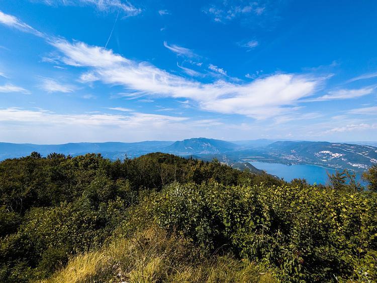 Vue sur le sud depuis le Mont Charvaz