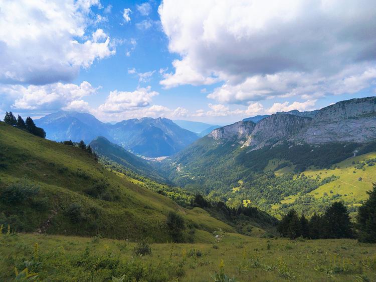 Mont Lachat depuis le Sappey
