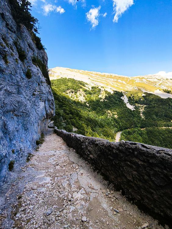 L'ancien chemin de passage