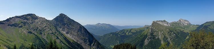 Blick von der Pointe de la Fougère aus