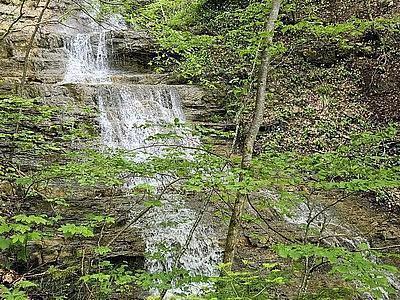 Tour des trois cascades du creux de l'envers (Gex)
