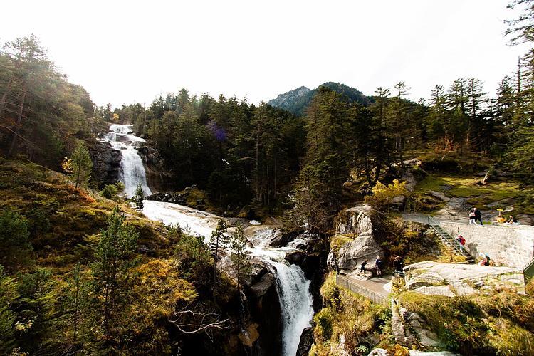 Les cascades du pont d'Espagne