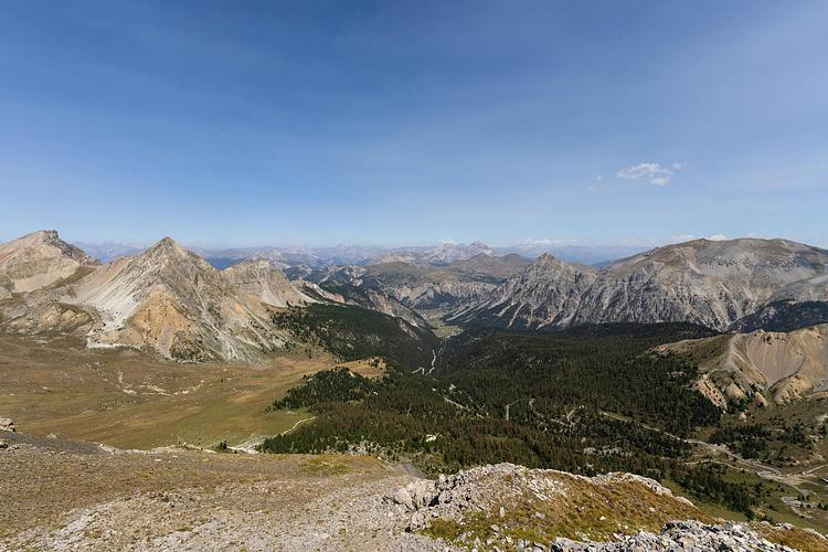 Vista norte desde Clot la Cîme