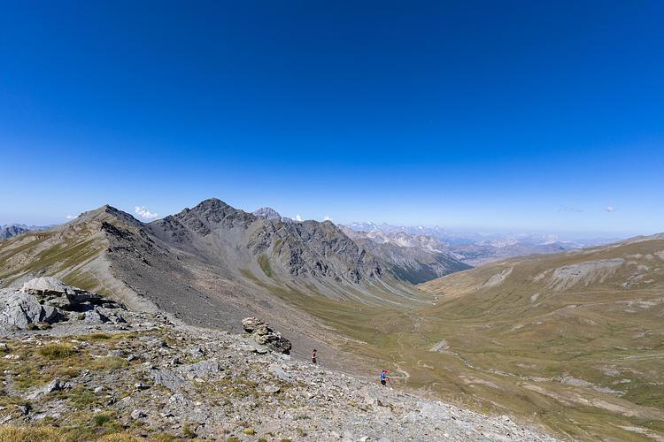 Vue sur le nord depuis le col du Malrif