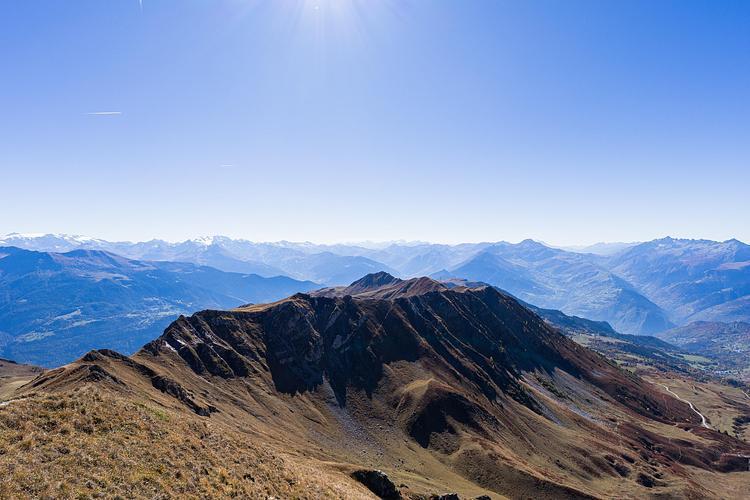 Le Quermoz depuis la Pointe du Dzonfié