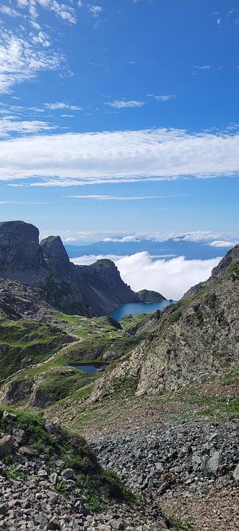 bivouac tour des lacs du pra