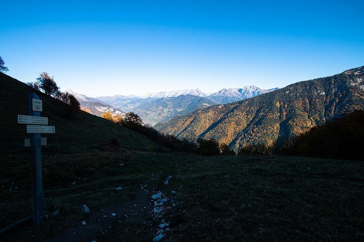 Abstieg nach der Hütte