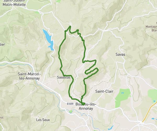 Sortie Boulieu Trail