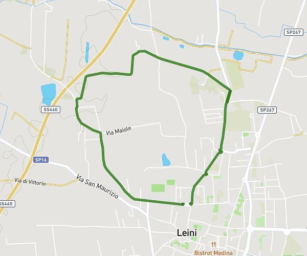 Leini 4,5 km