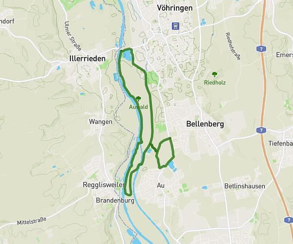 Iller Strecke // 11-12 km