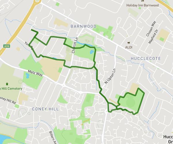 5 mile walk