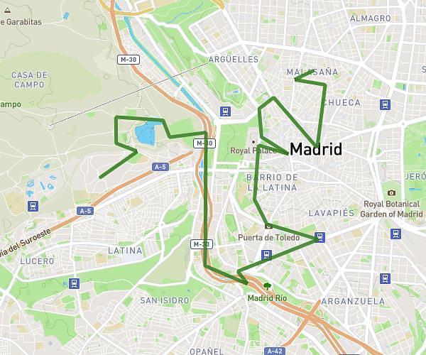 Carrera Malasaña casa de campo