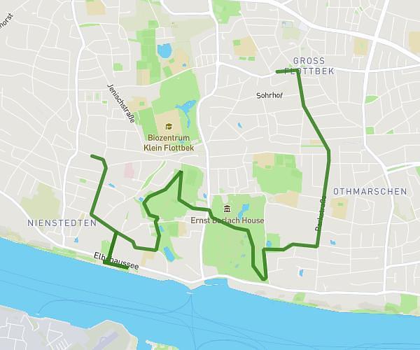 7,5km Strecke