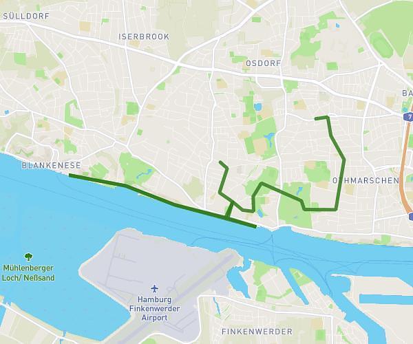 Gesamte 15 km