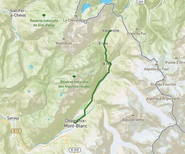 randonnée près de l'Arve du 9 août 2025