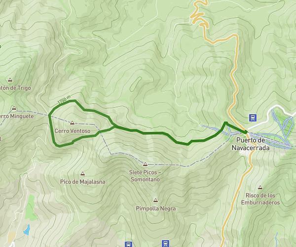 Navacerrada - Schmid - Fuenfria - collado Ventoso - navacerrada