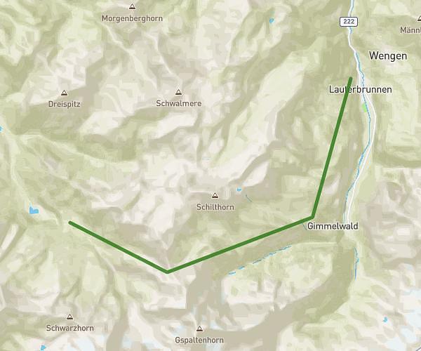Griesalp - Lauterbrunnen