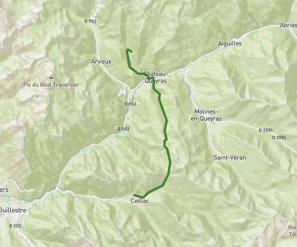 Tour du Queyras 3éme journée alternative