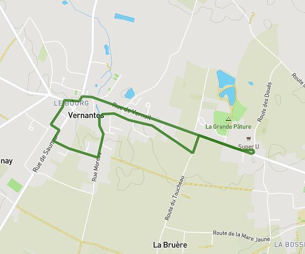 Itinéraire 4km