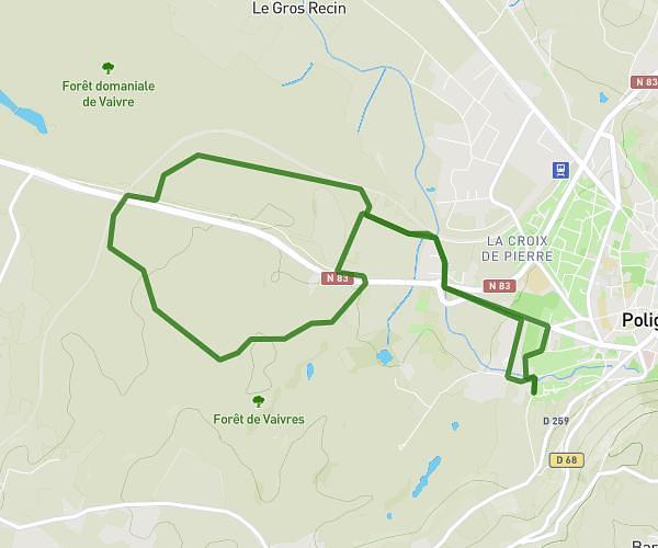 Course 10km Bois de vaivre