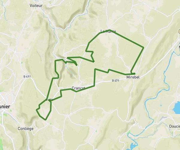 VTT Mirebel baume crancot