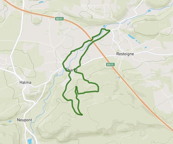 8,6 km || Bois Chanly - Resteigne