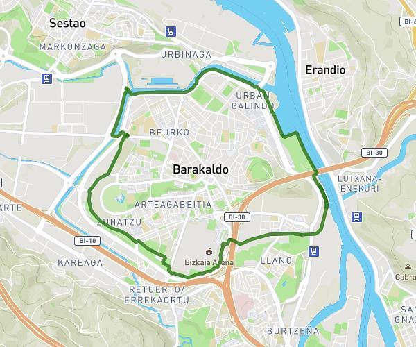 Vuelta a Barakaldo por Carrefour
