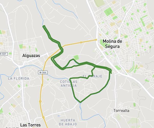 RUTA 10 KM RIO SEGURA Y PARAJE