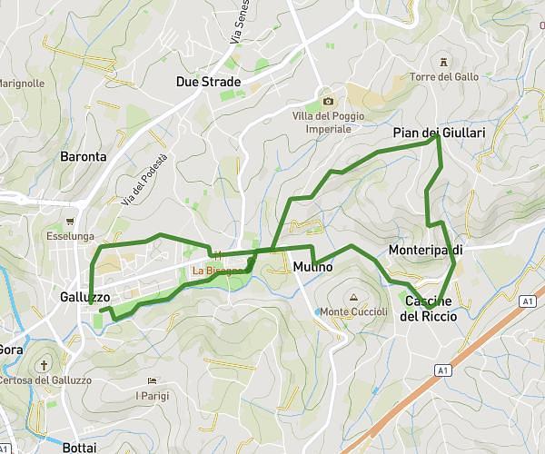 S. Matteo in Arcetri-Monteripaldi-Via Barni
