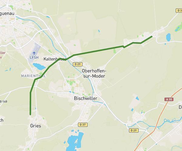 Schirrhein route