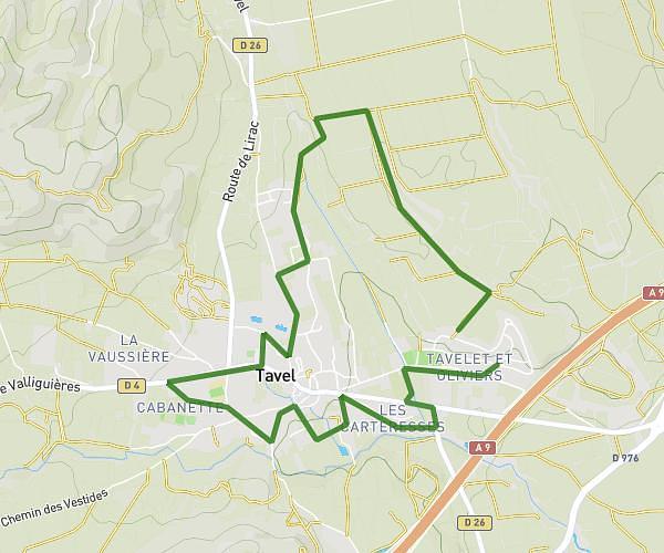 6,6 km par le plateau