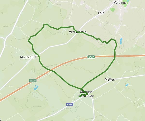 9km Mourcourt melles