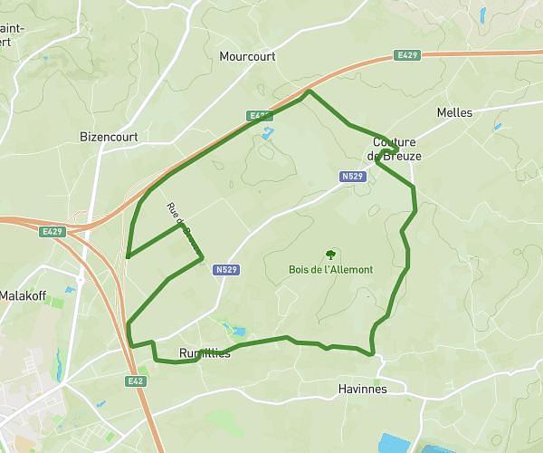 14km Melles Mourcourt Rumillies Havinnes
