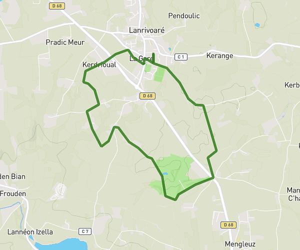 Entraînement Lanrivoaré 21 septembre