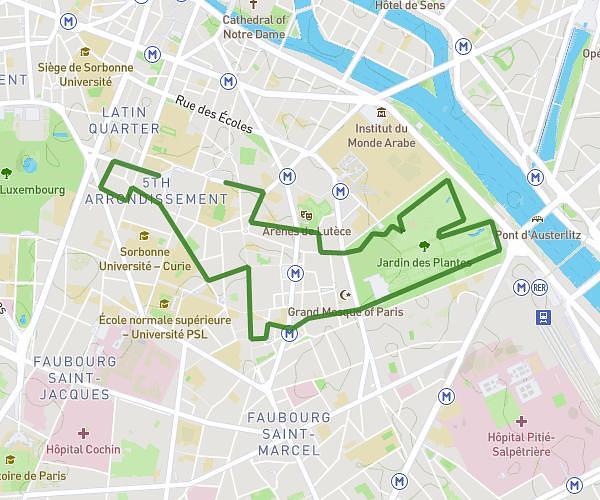 10 km de UPCité - Jardin des Plantes