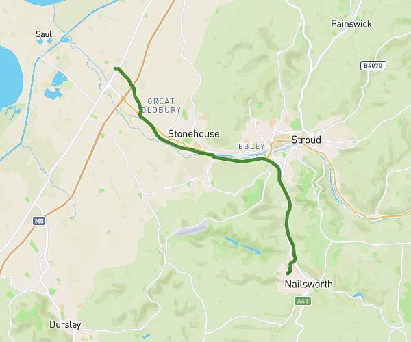 Forest Green to Highfield Garden centre