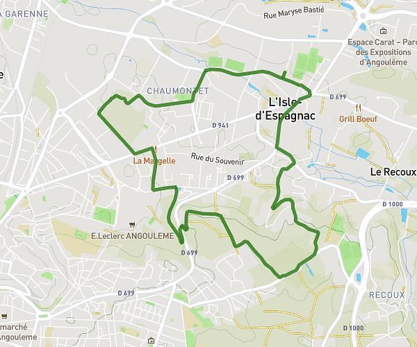 parcours l'isle d'espagnac 4
