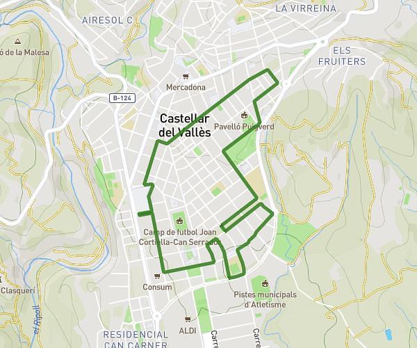 1a cursa de la dona Vila de Castellar
