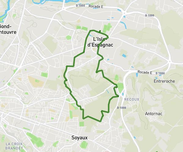 parcours l'isle d'espagnac 5