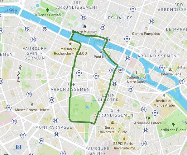 5KM COURSE ROSE