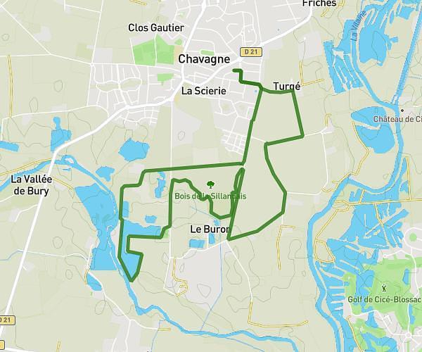 Parcours 3 - TG - 8,4km